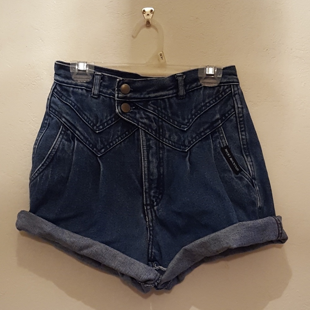 Vintage 80s Rocky Mountain Jean Shorts Cutoffs
